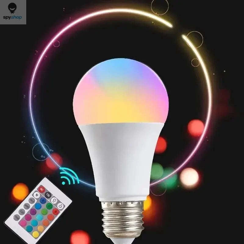 RGB Multicolor Bulb E27 – Dimmable LED Lamp With Remote Control-1pc
