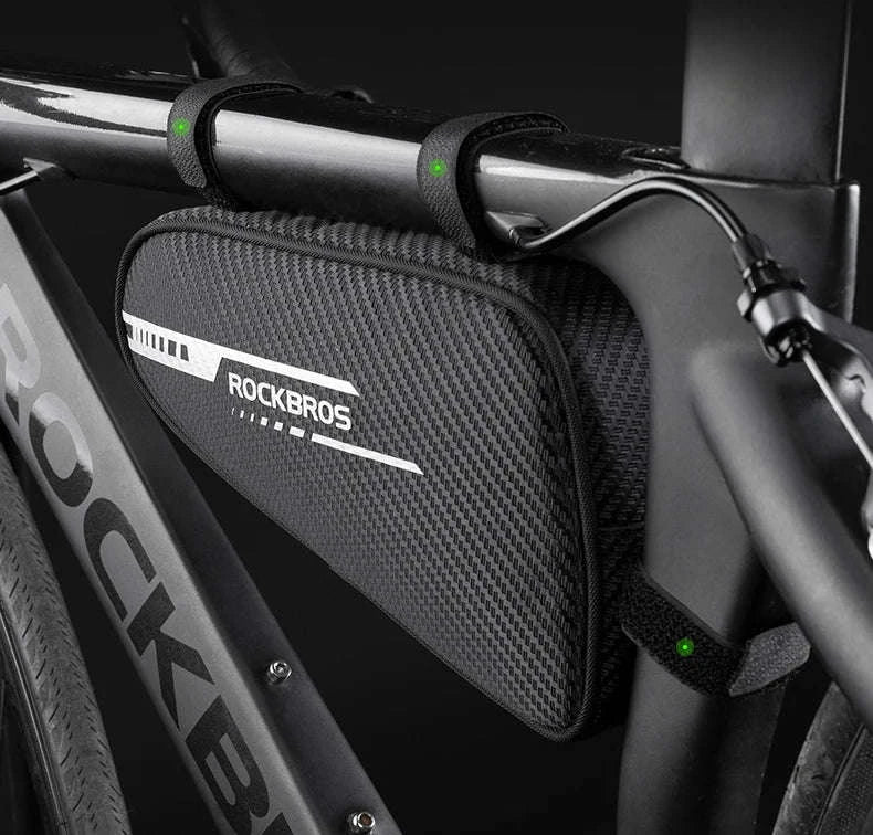 ROCKBROS 1.2L Bike Frame Triangle Bag Rainproof Reflective-B75 / one size