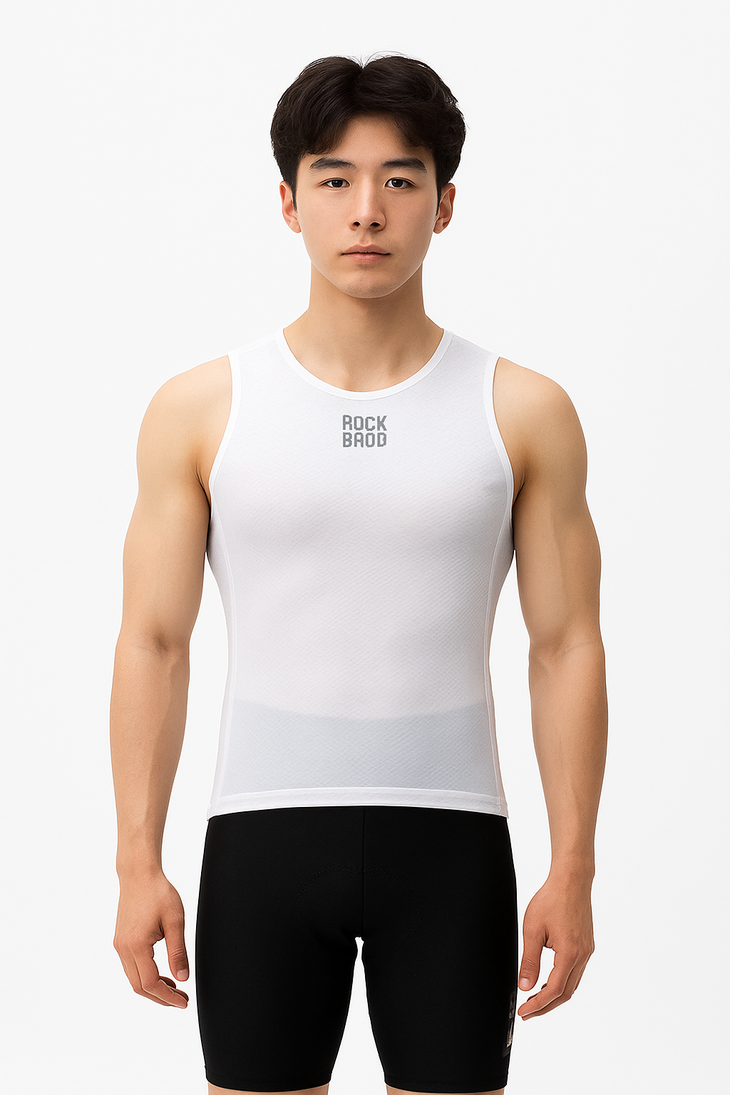 Men’s Breathable Cycling Vest Quick-Dry Mesh Sleeveless Undershirt