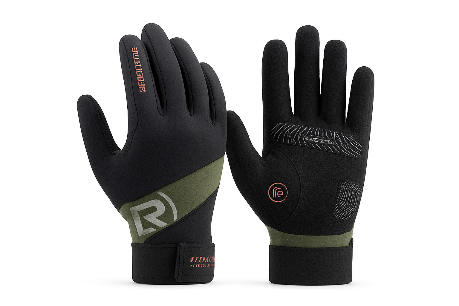 Vollfinger Radhandschuhe Touchscreen winddicht Frühling Herbst