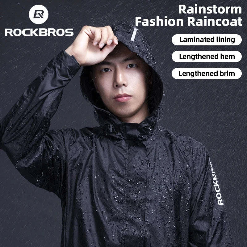 ROCKBROS Cycling Waterproof Jacket-YPY013BK / EUR-M / Poland