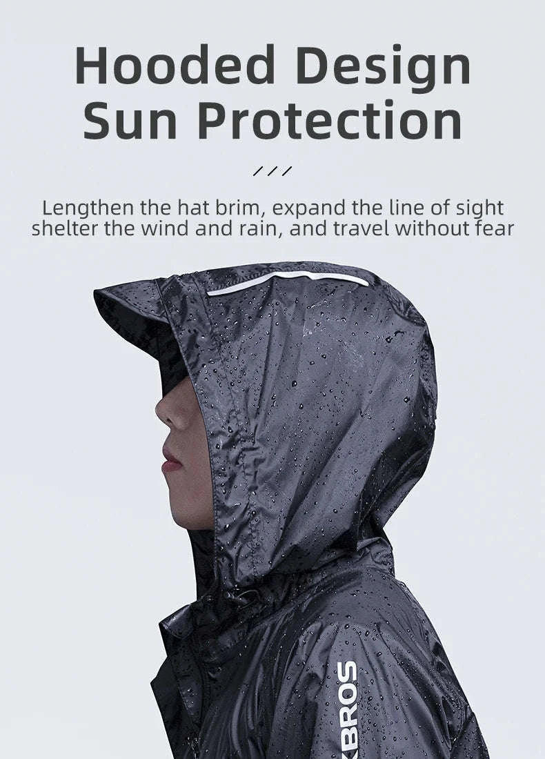 ROCKBROS Cycling Waterproof Jacket-YPY013BK / EUR-M / Poland