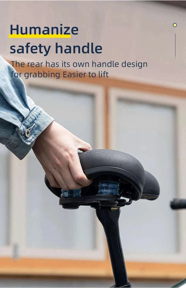 ROCKBROS Hollow Bike Saddle Breathable Shock Absorbing Cycling Seat-38210012001