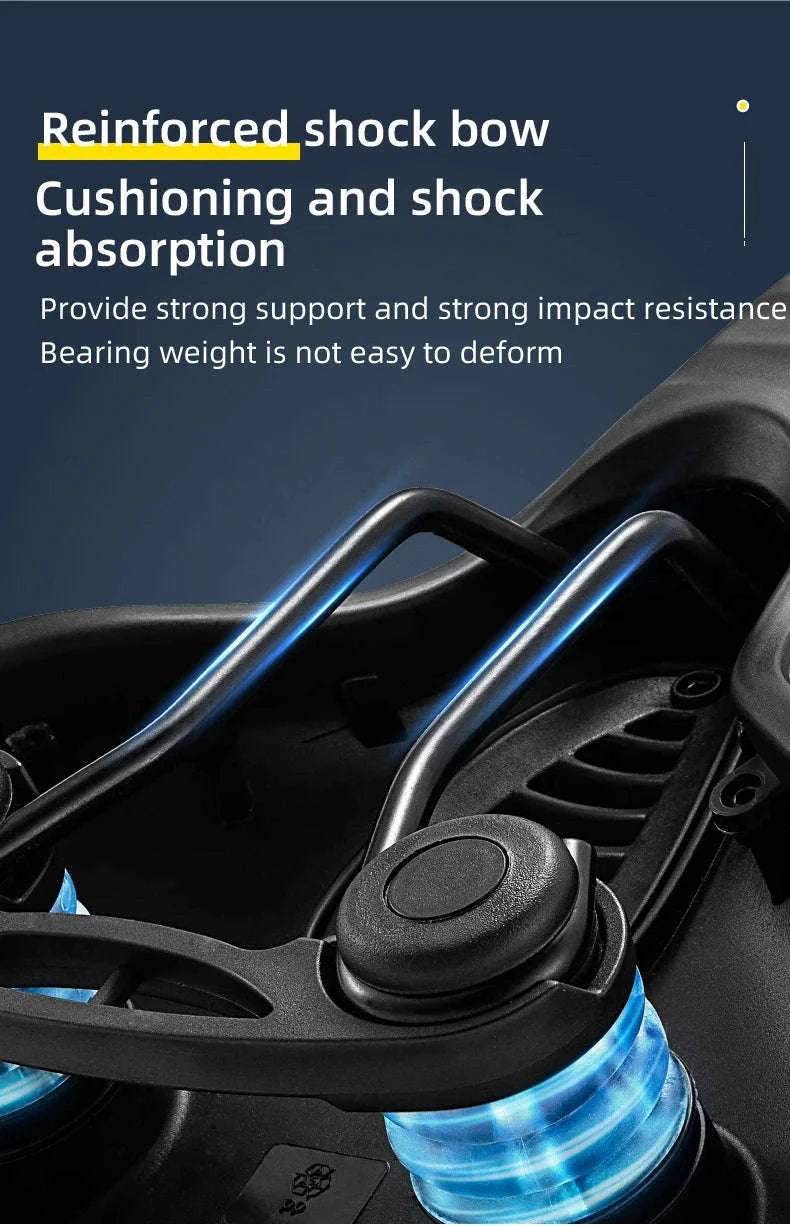 ROCKBROS Hollow Bike Saddle Breathable Shock Absorbing Cycling Seat-38210012001