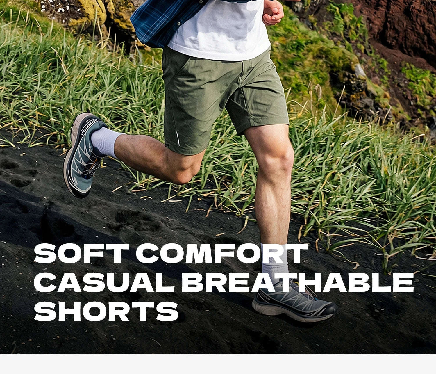 ROCKBROS Quick Dry Cycling Shorts with Belt for Running & Hiking-YPK055 / EUR 4XL