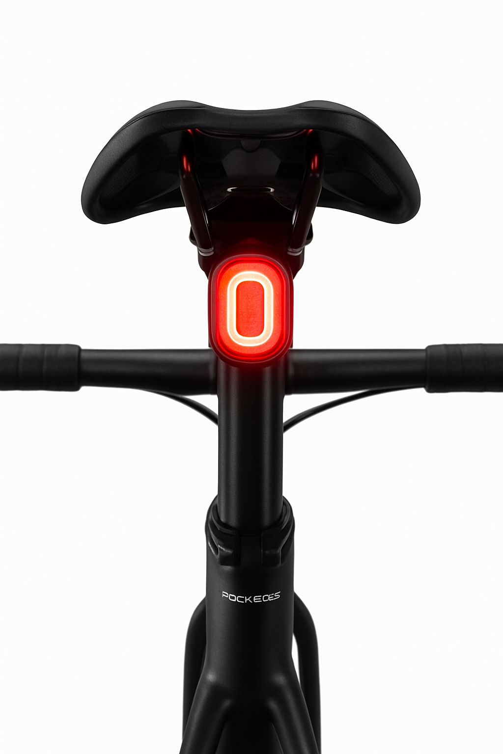 Smart Bicycle Brake Light with Auto Stop & USB-C Rechargeable
