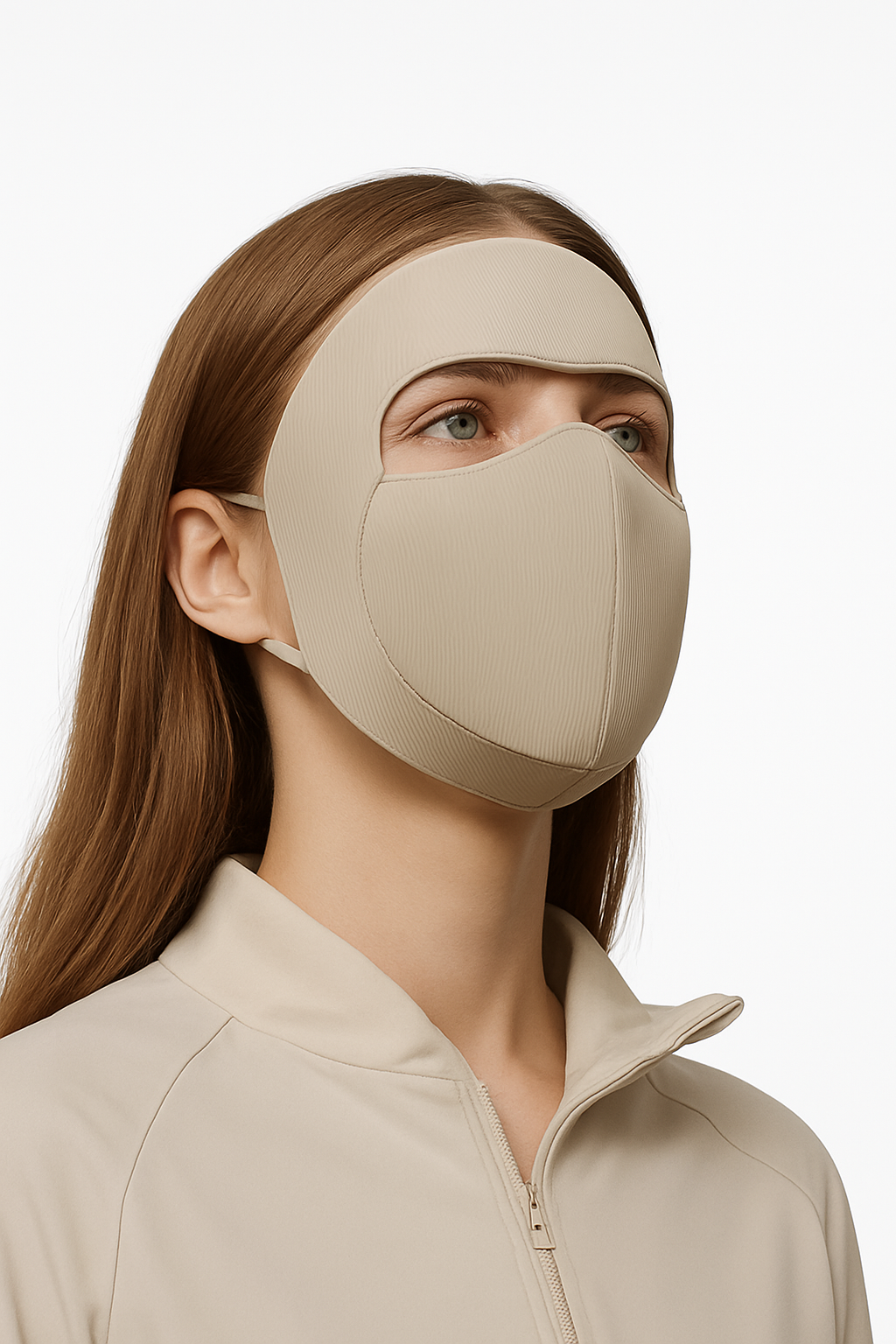 3-Layer Windproof Cycling Face Mask with UV Protection