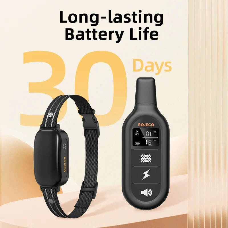 ROJECO Electric Dog Training Collar with Remote Control-TC028 1 Collar