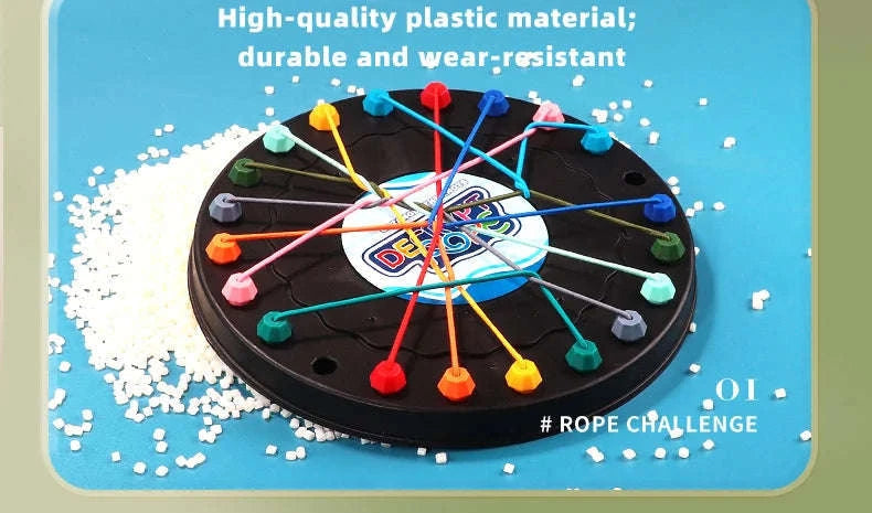 Rope Puzzle Game Challenge Knots & Logic-20CM