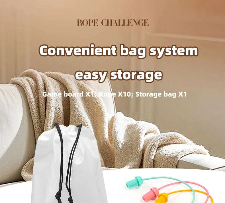 Rope Puzzle Game Challenge Knots & Logic-20CM