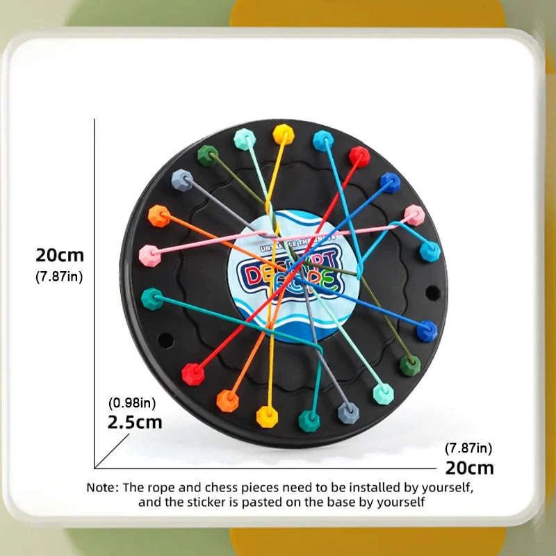 Rope Puzzle Game Challenge Knots & Logic-20CM