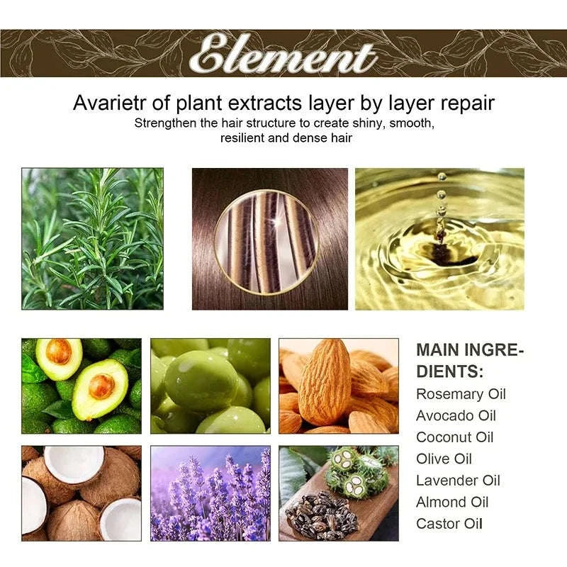 Rosemary Hair Growth Oil-60ml Boxed