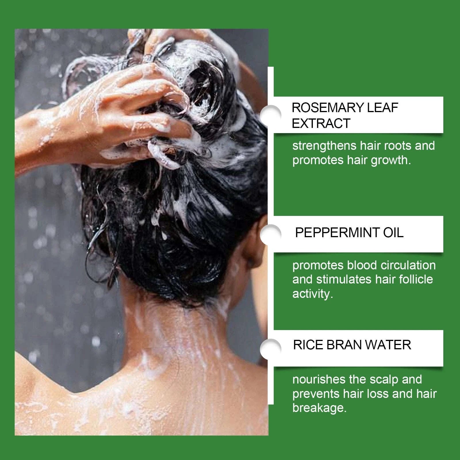 Rosemary Rice Water Hair Growth Spray-3x100ml / United States