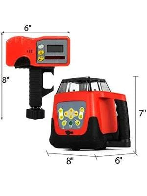 Rotary Laser Level 360° Self-Leveling with Remote & 250m Range-United States
