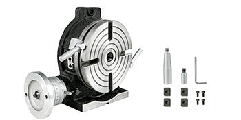 8" 200mm Fräsdrehplatte Horizontal Vertikal MT3 360° Präzision