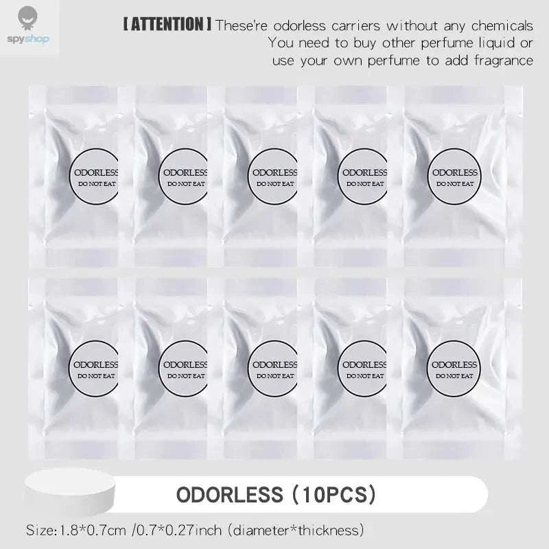 Rotating Airplane Pilot Bear Car Air Freshener-SCENTS MIXED 18PCS