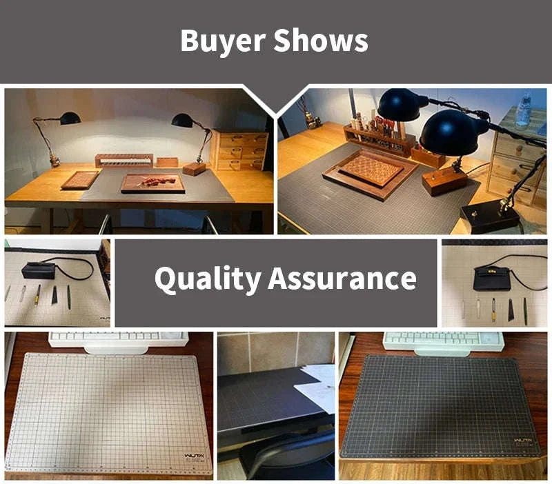 Rotating Self-Healing Cutting Mat Round PVC Craft Board 8"/12"-12 inch-1pcs / United States