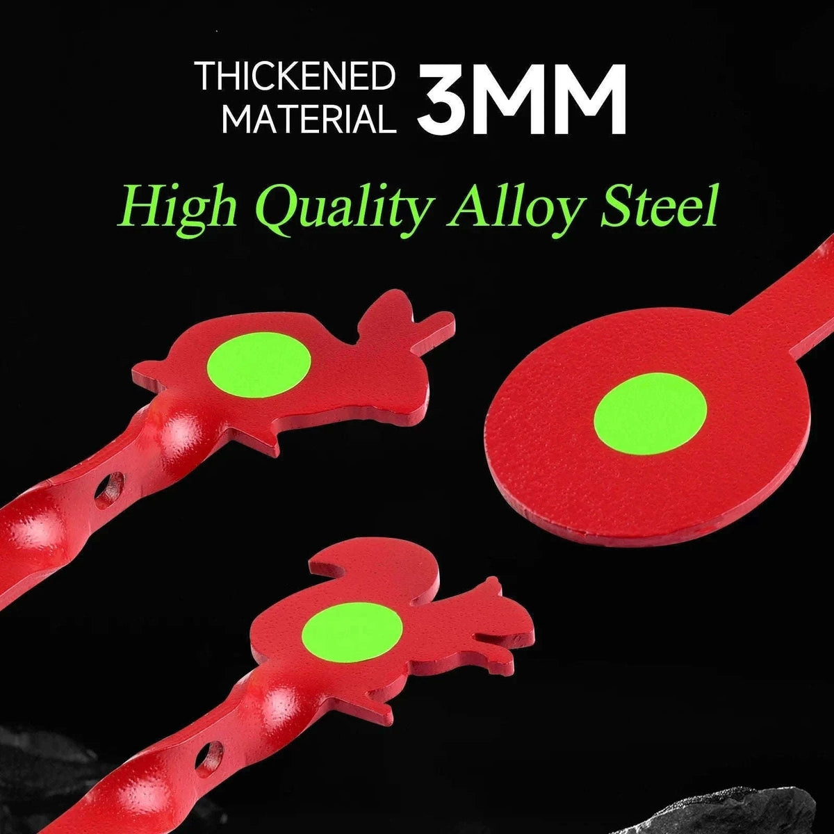 Rotating Stainless Steel Shooting Target for Slingshot & Air Gun-Bird target