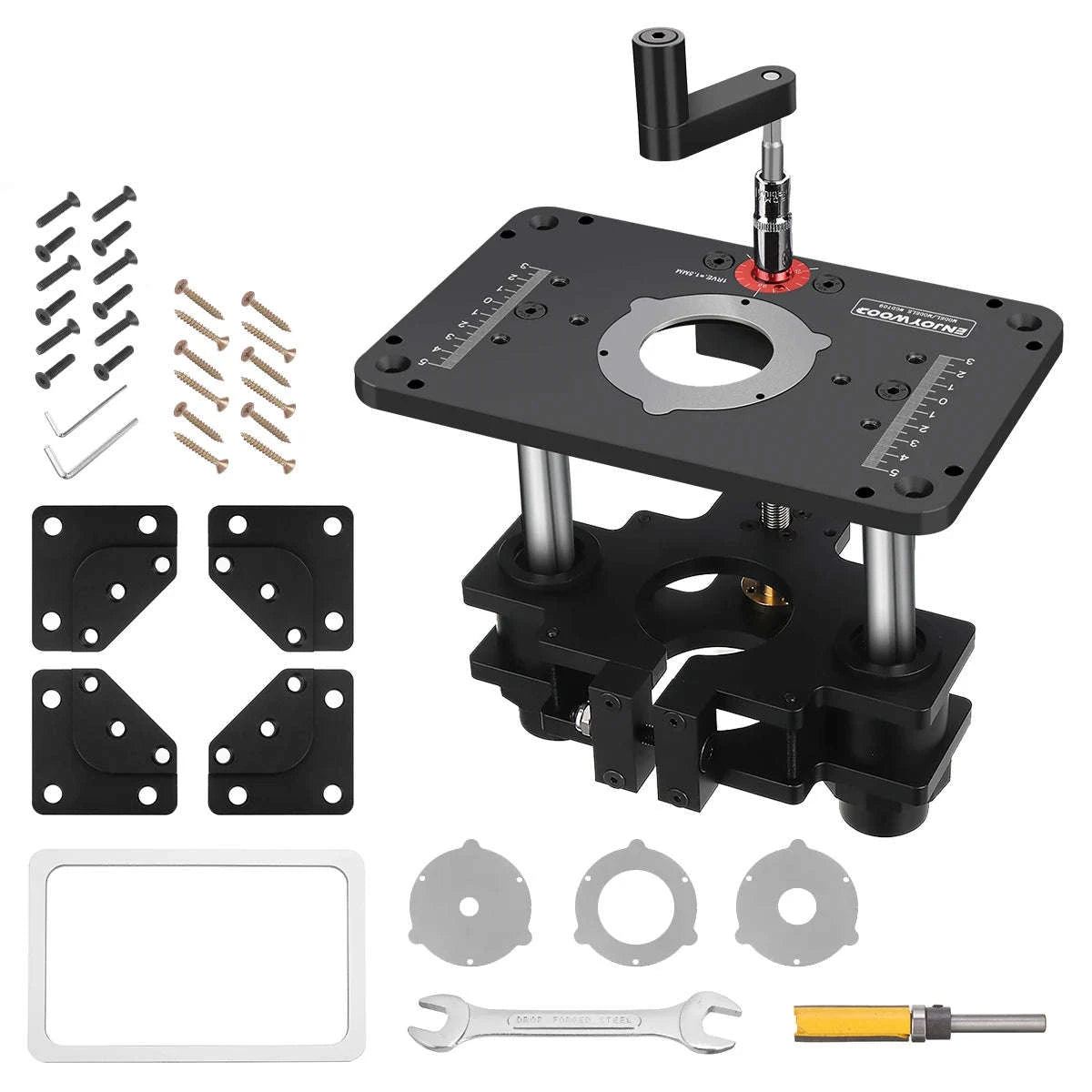 Router Lift for 65mm/69mm Wood Router Table Setup with Plate-gd709a-65 / Germany