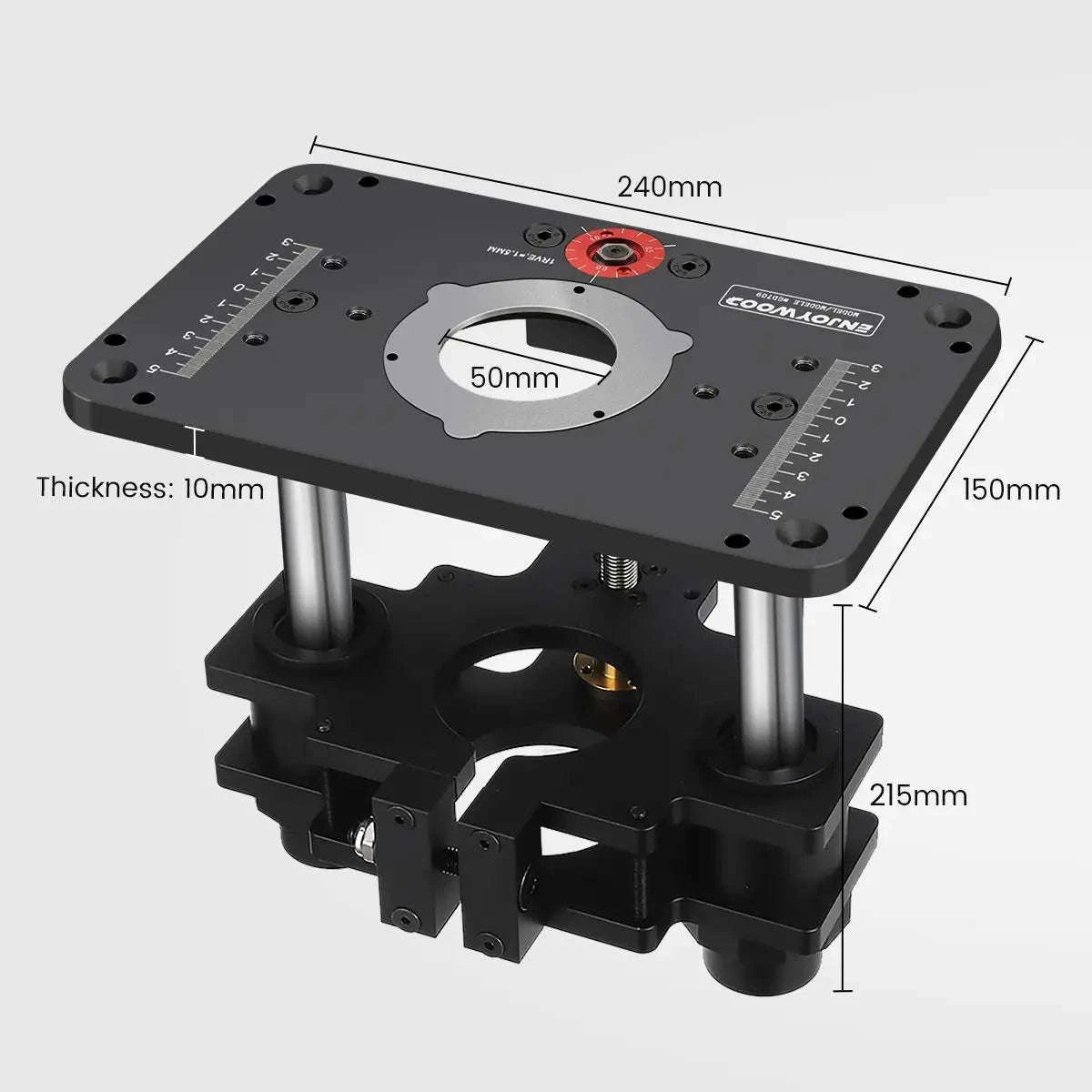 Router Lift for 65mm/69mm Wood Router Table Setup with Plate-gd709a-65 / Germany