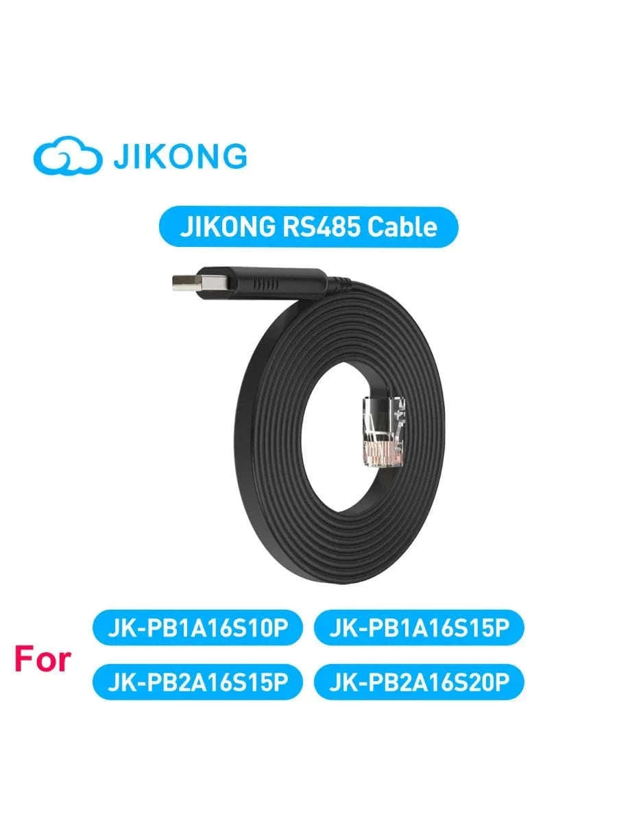 RS485 USB to RJ45 Cable, 2m for Smart BMS Connection-JK16