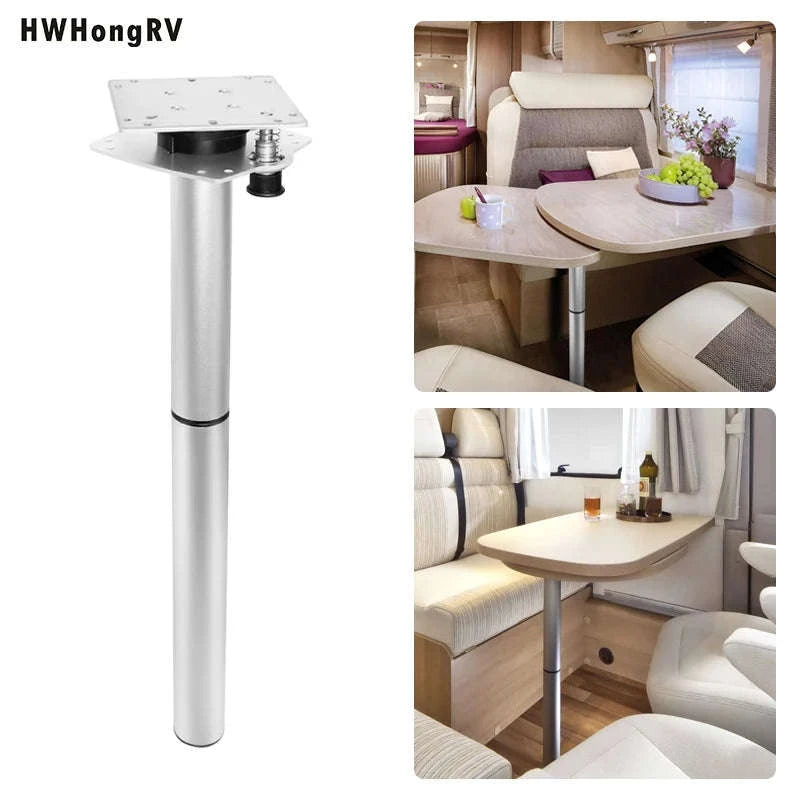 RV Double-Layer Swivel Table Legs with Tabletop Extension-United Kingdom