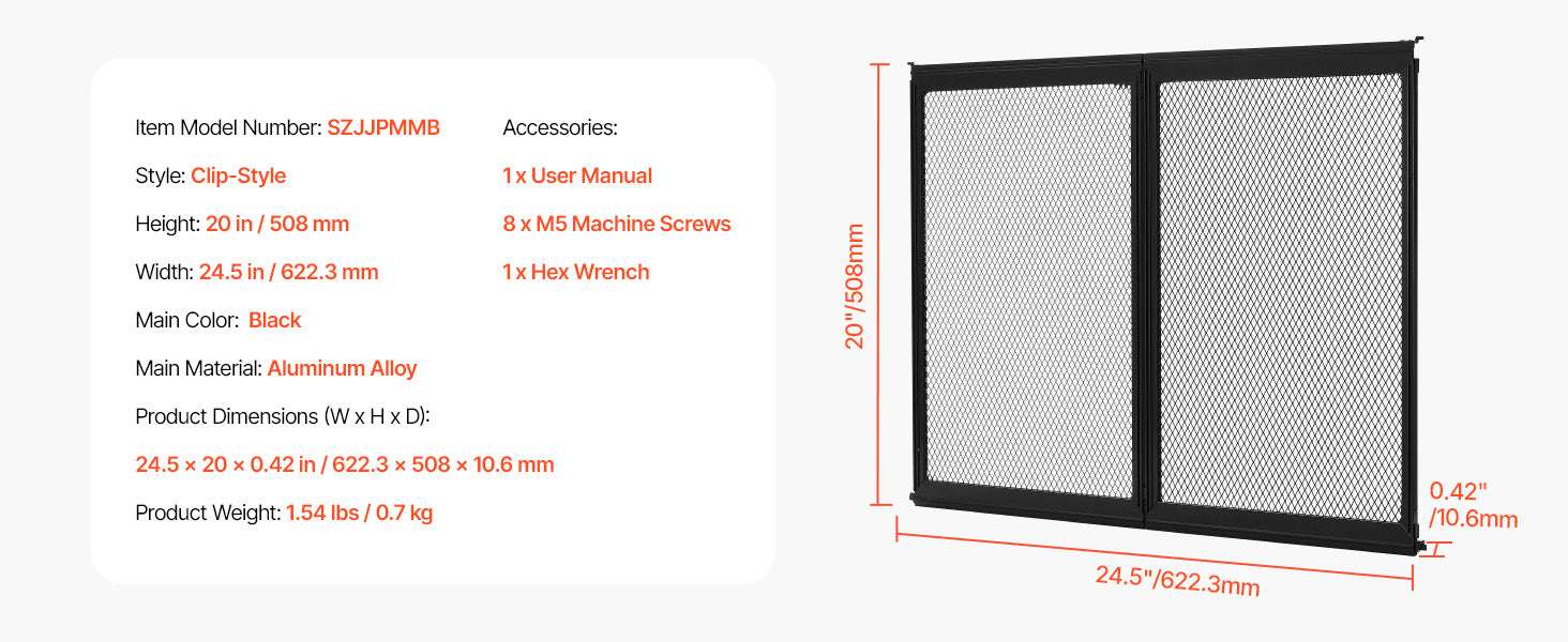 RV Screen Door Protector with Reinforced Mesh for Pets-W26.5in H20in / france