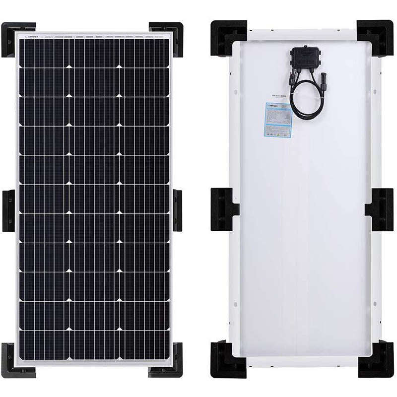 RV Solar Mounting Bracket Drill-Free Corner Kit-Black Corner Bracket