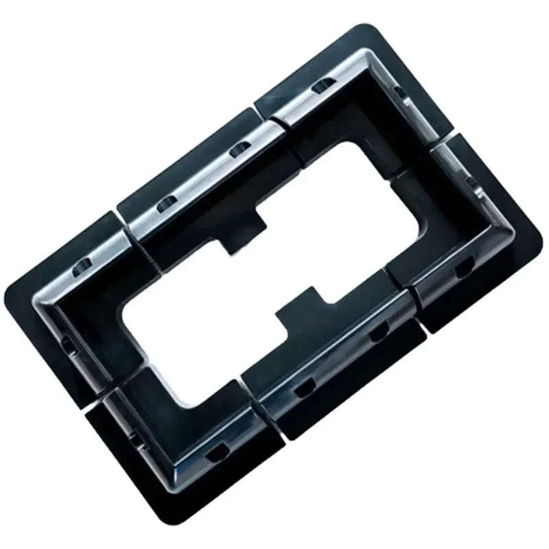 RV Solar Mounting Bracket Drill-Free Corner Kit-Black Corner Bracket