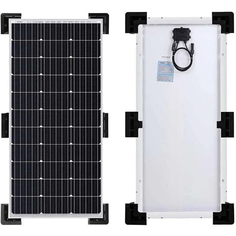 RV Solar Mounting Bracket Drill-Free Corner Kit-Black Corner Bracket