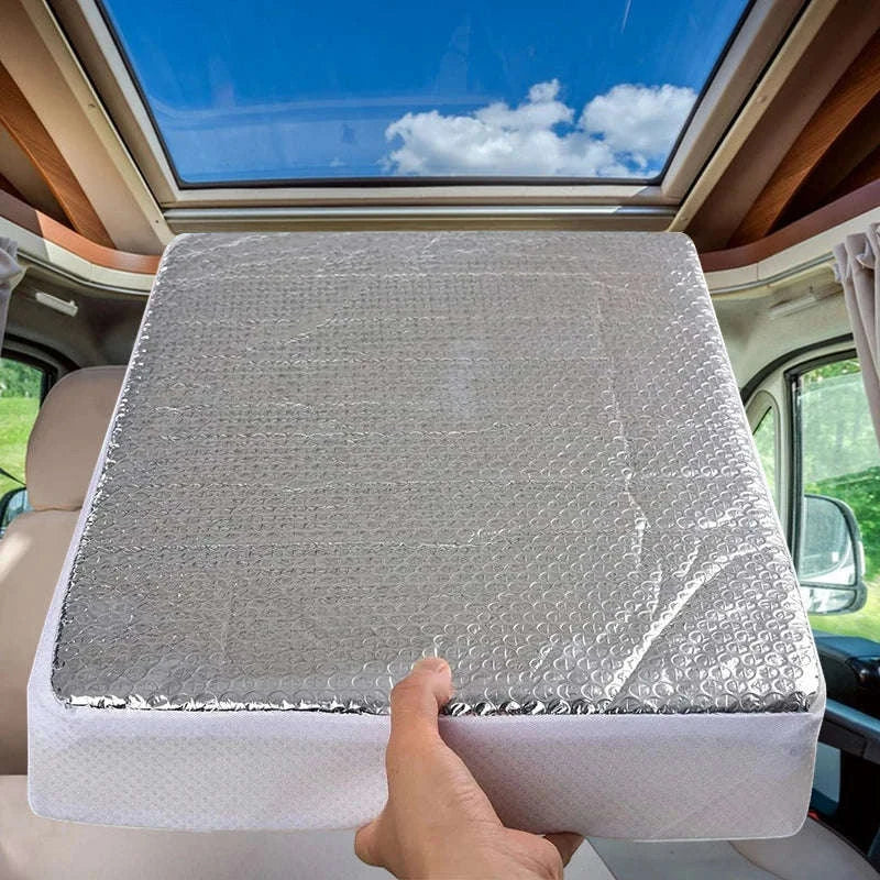 RV Sunroof Sunshade Reflective Vent Insulator-56X36X7CM / China Mainland