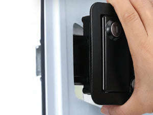 RV Trailer Camper Entry Door Lock Replacement with Deadbolt-Black