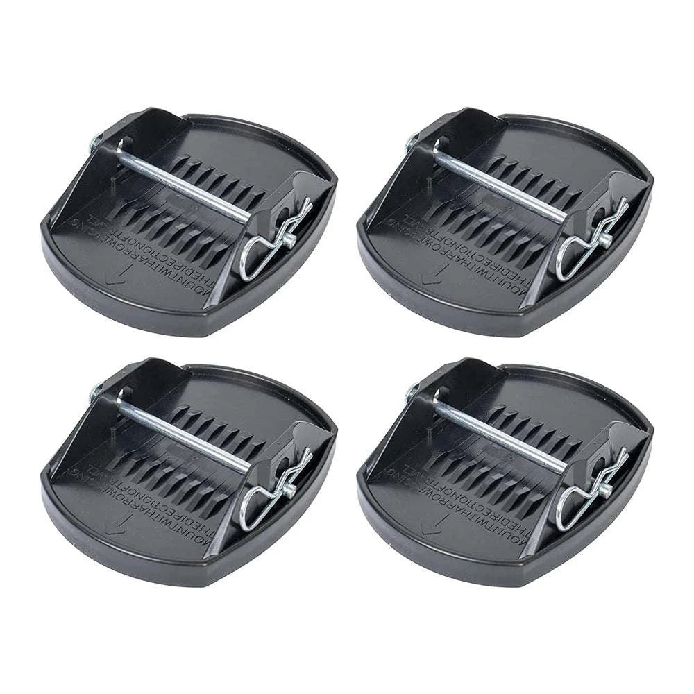RV Trailer Jack Pads 4-Piece Support Adapters-4PCS / CZECH REPUBLIC
