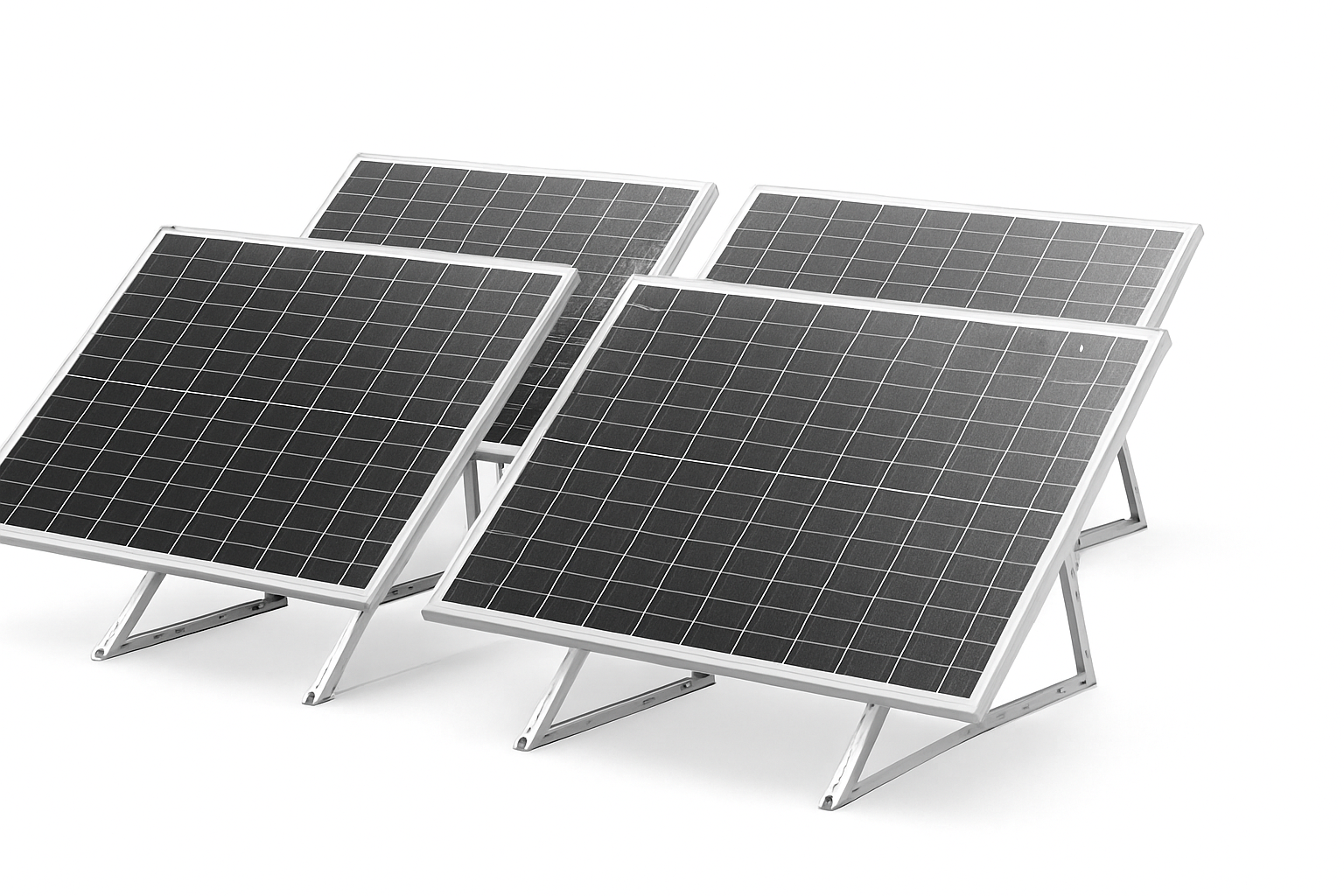100W 12V 18BB N-Type Monocrystalline Solar Panel