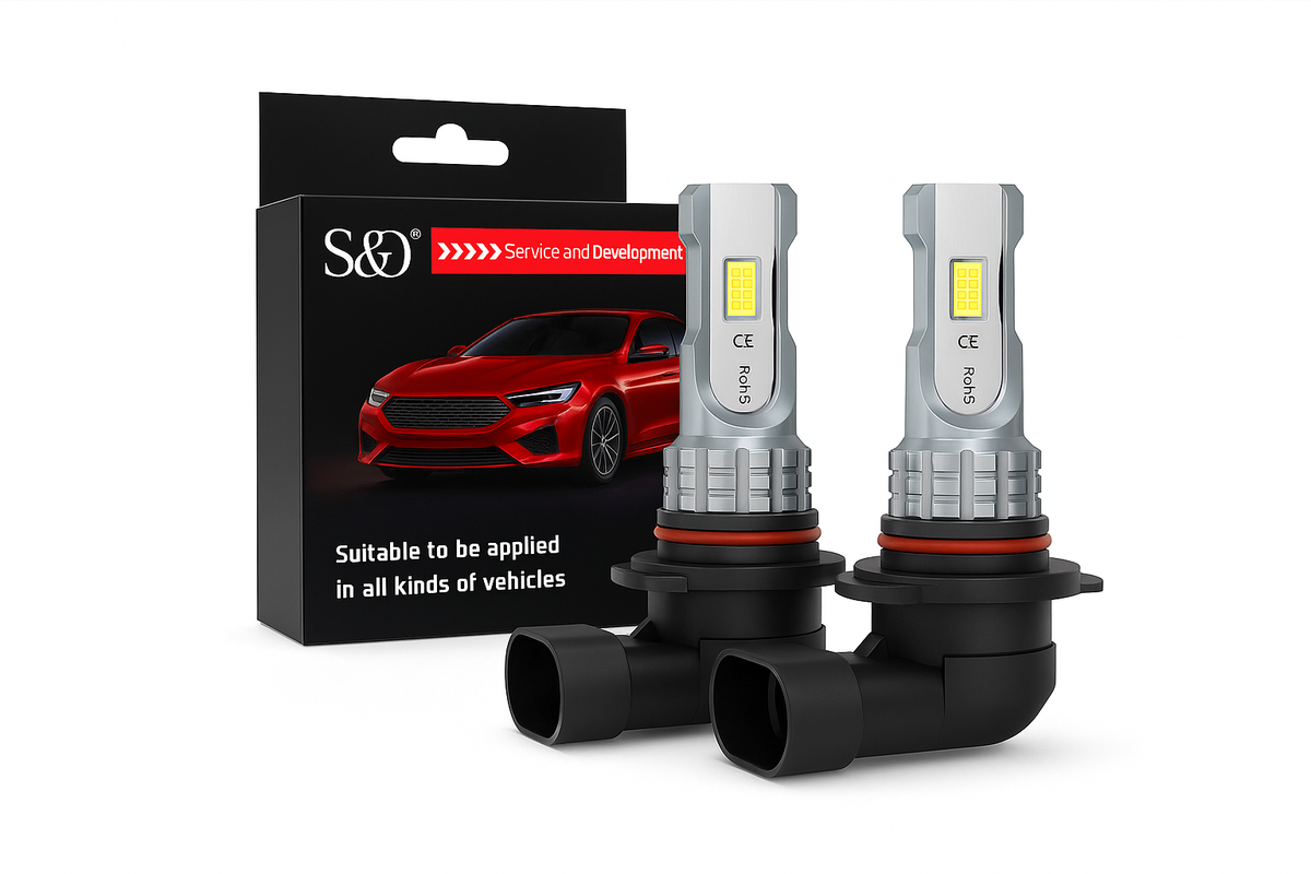 S&D 80W H8 H11 LED CAN-BUS 9005 9006 maglenka bežični 30000LM 6000K CSP LED glavna svjetla Auto svjetlo za vožnju automobila