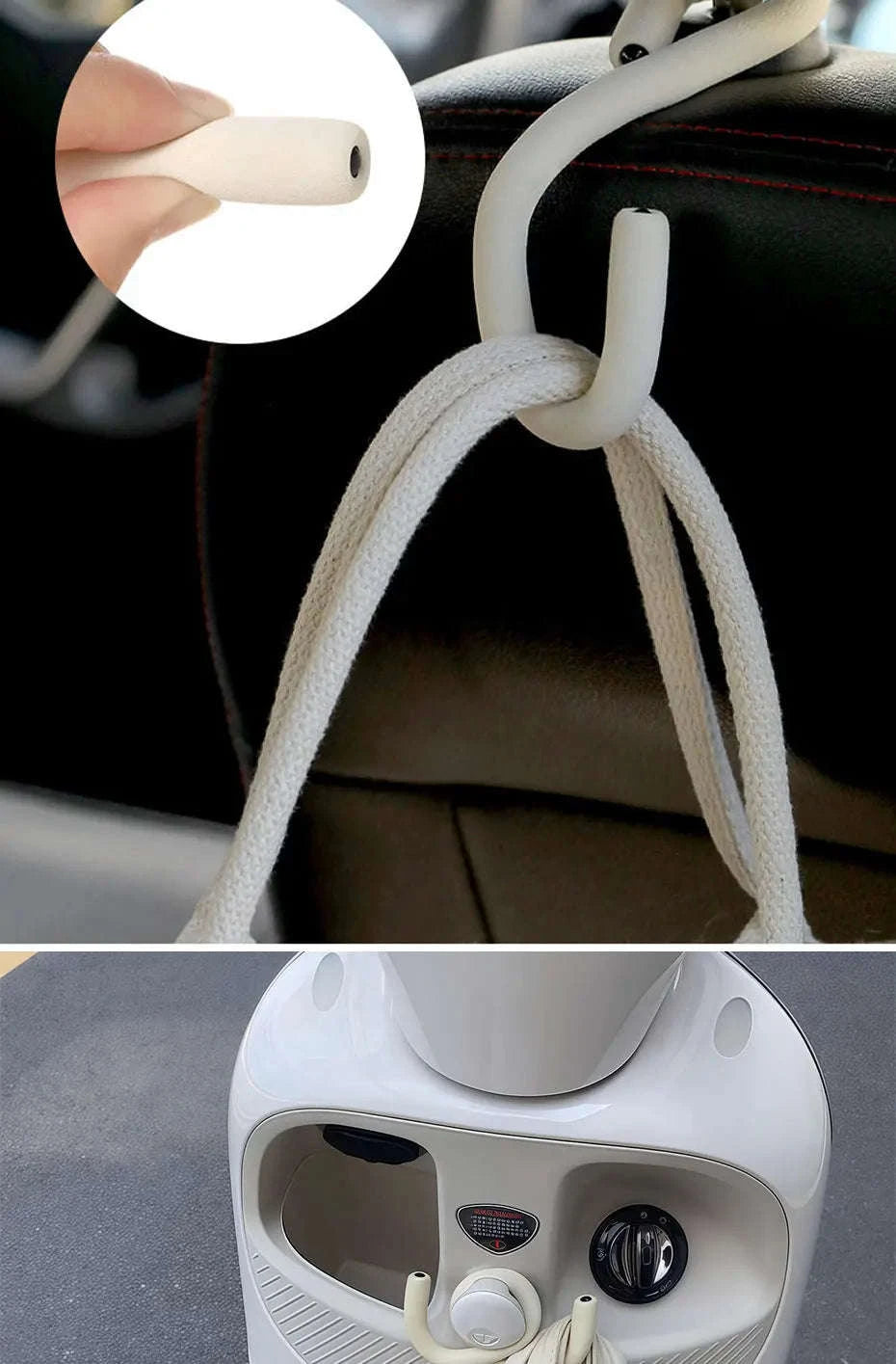 S-Shape Bendable Hook for Hanging Bags-1pc