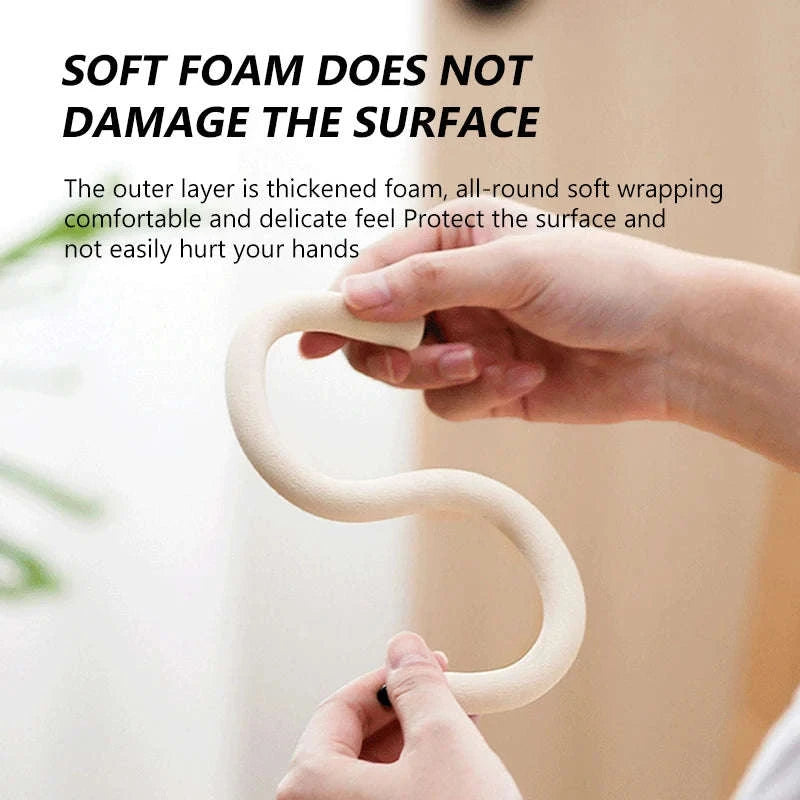 S-Shape Bendable Hook for Hanging Bags-1pc