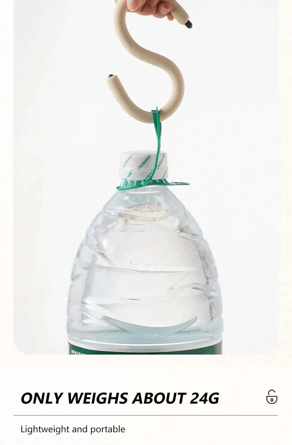 S-Shape Bendable Hook for Hanging Bags-1pc