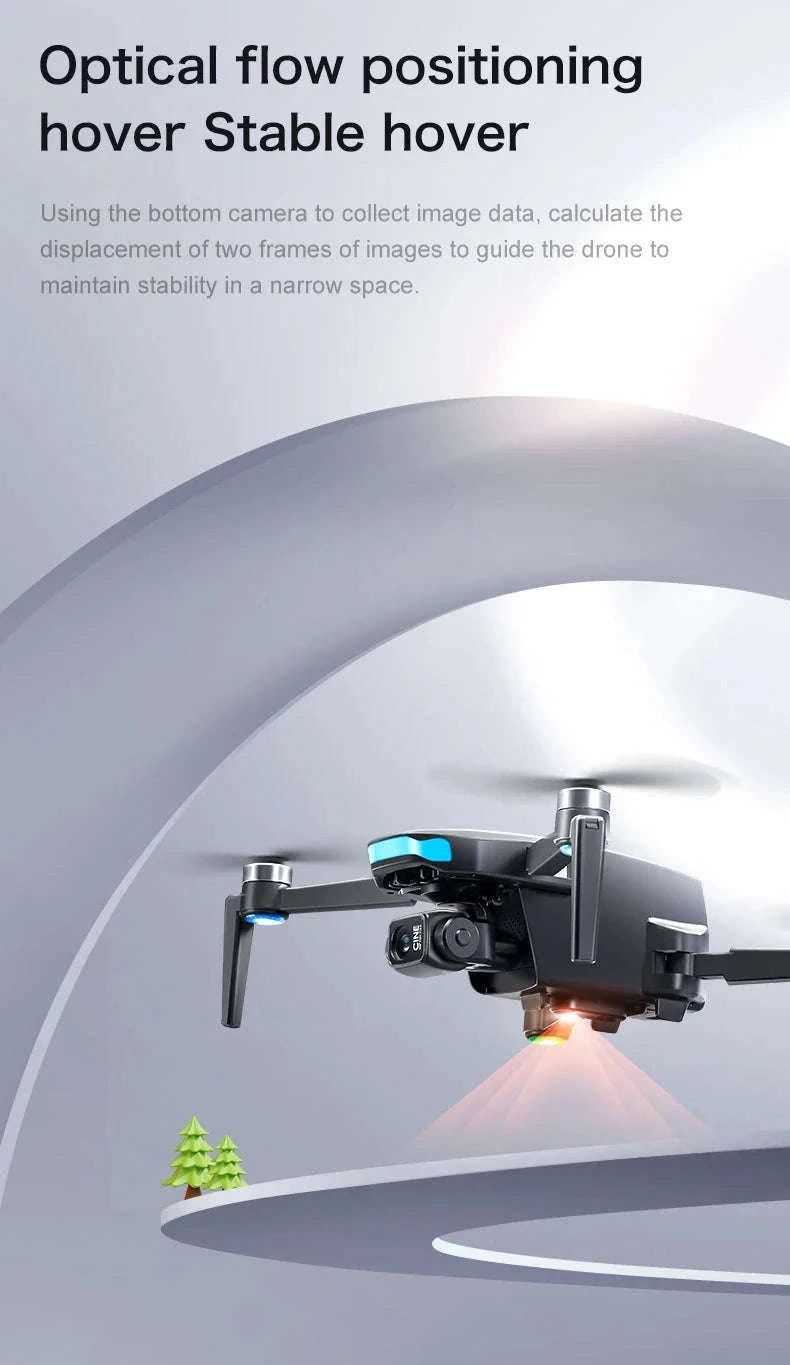 S-X1 MAX GPS Drone with 4K Gimbal Camera and Display Remote-S-X1 Black