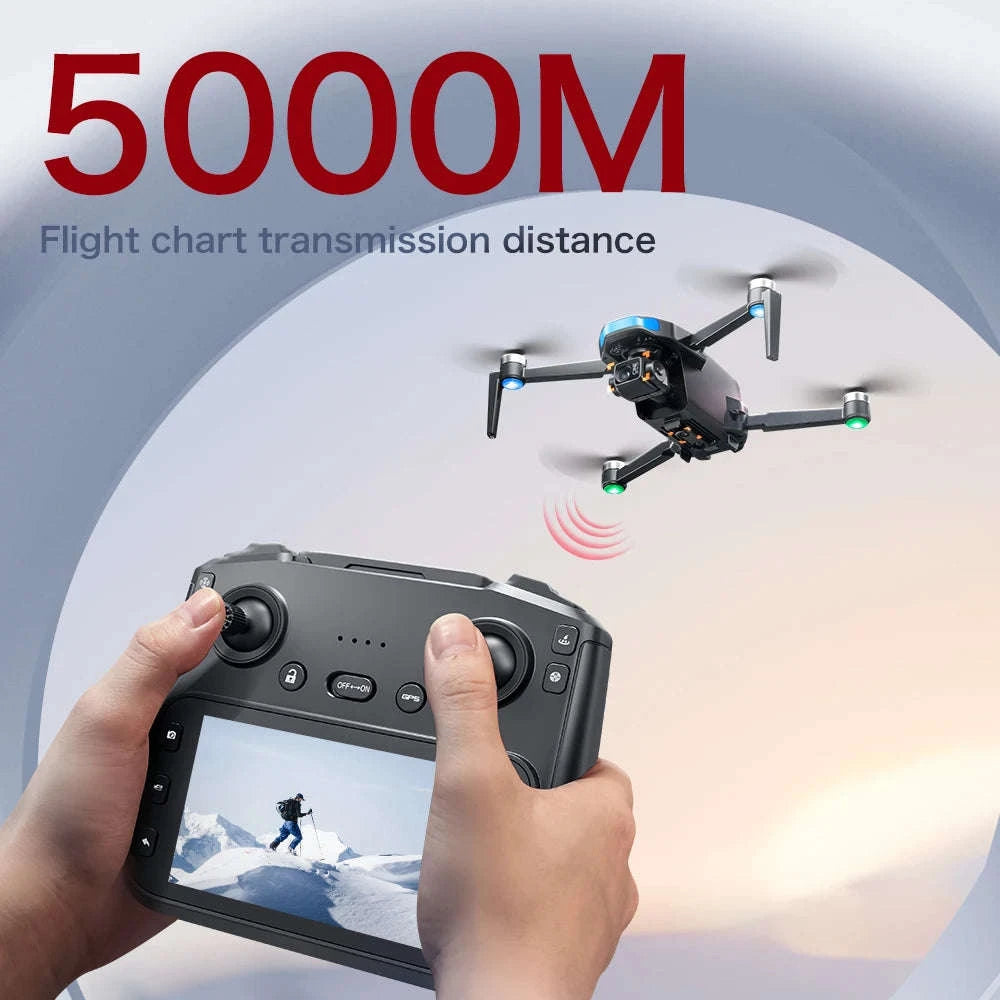 S-X1 MAX Professional GPS Drone with 4K Gimbal Camera-S-X1 Black