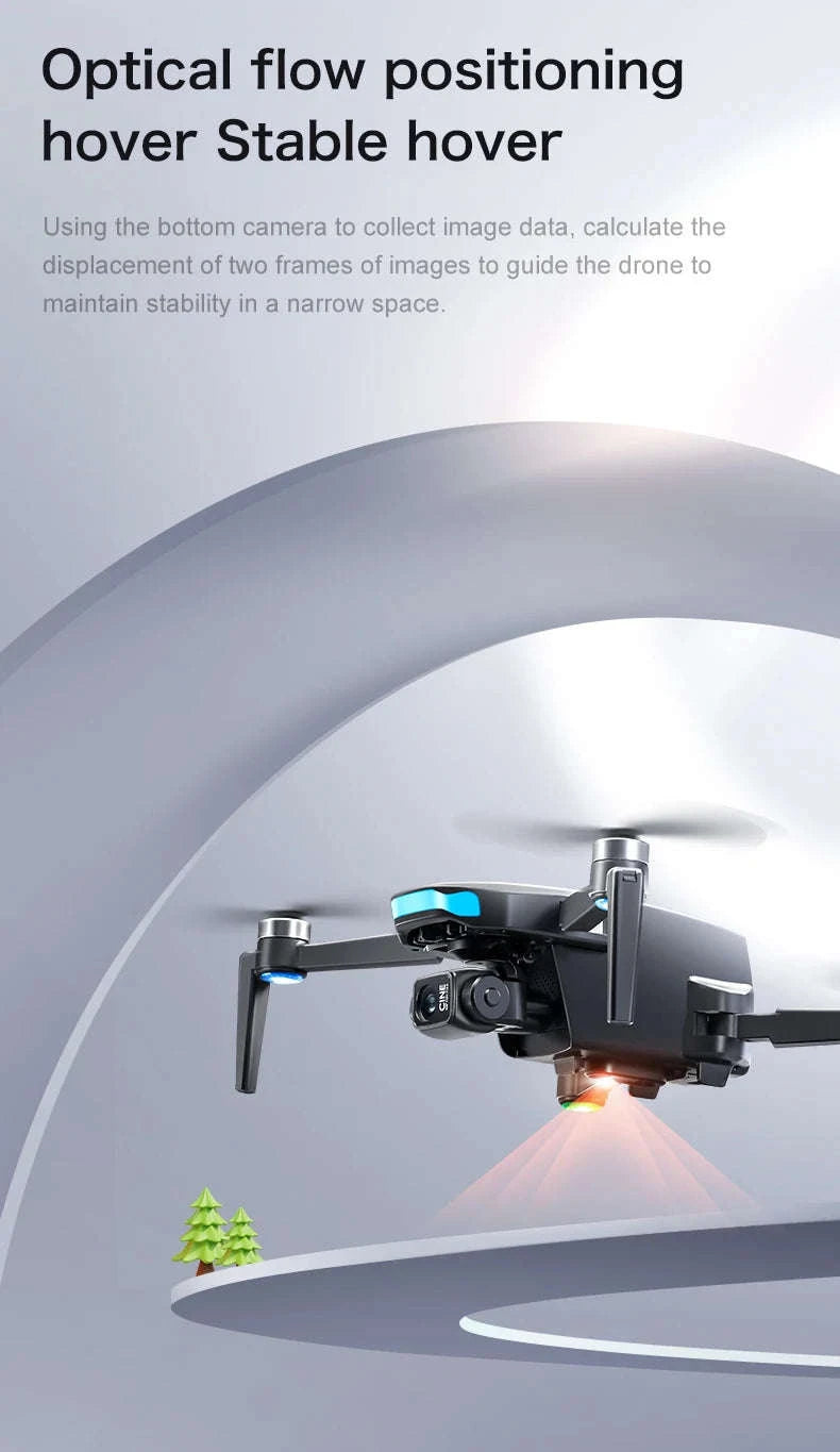 S-X1 MAX Professional GPS Drone with 4K Gimbal Camera-S-X1 Black