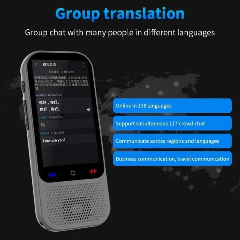 S80 Pro AI Language Translator with 138 Languages and Photo Translation-S80Pro