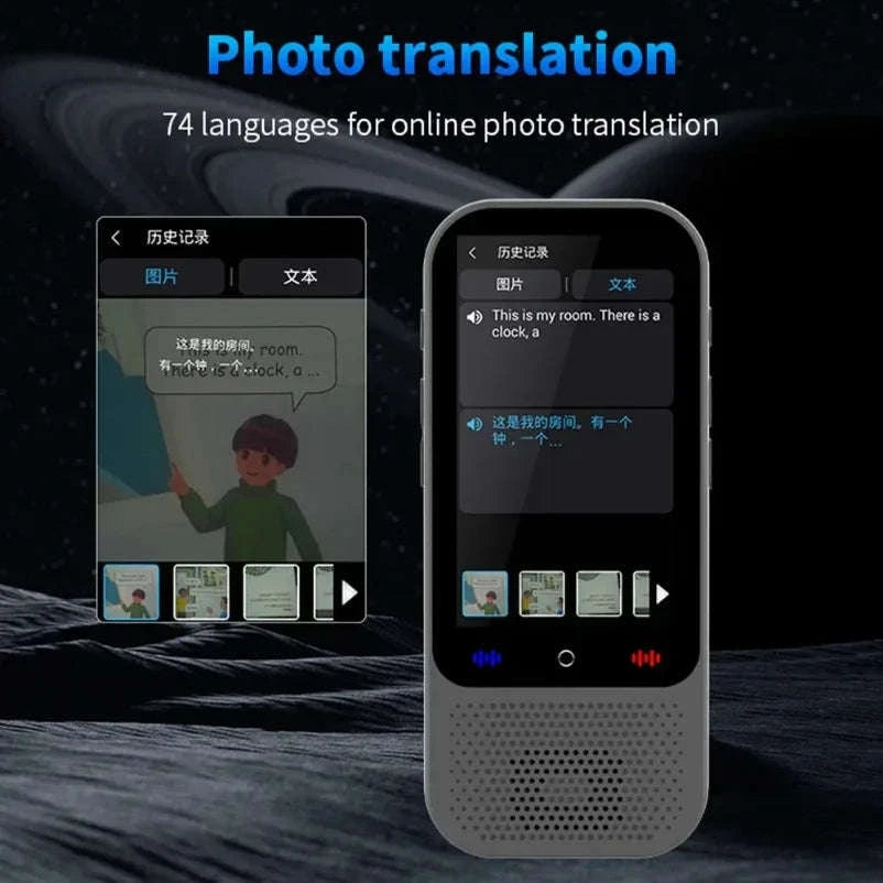 S80 Pro AI Language Translator with 138 Languages and Photo Translation-S80Pro