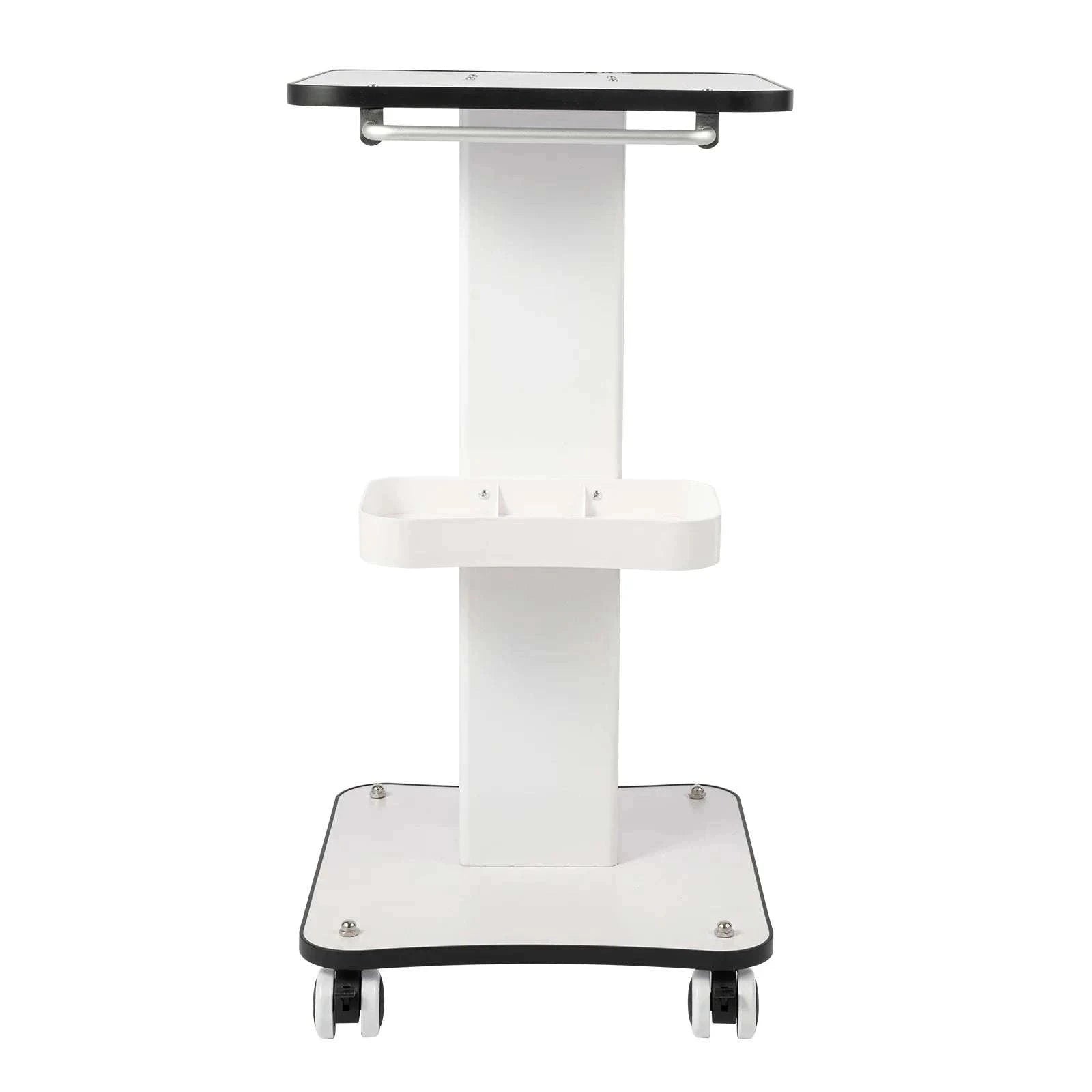 Salon Beauty Trolley Cart with Wheels and 3-Tier Storage-WHITE / spain