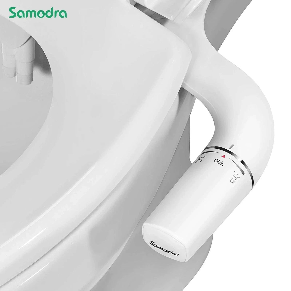 Samodra Dual Nozzle Bidet Sprayer with Right/Left Hand Controls-3-8 Left Hand / GERMANY