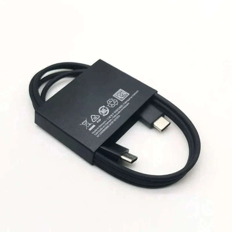 Samsung 25W PD Charger with 1m USB-C Cable-Black-Cable Only