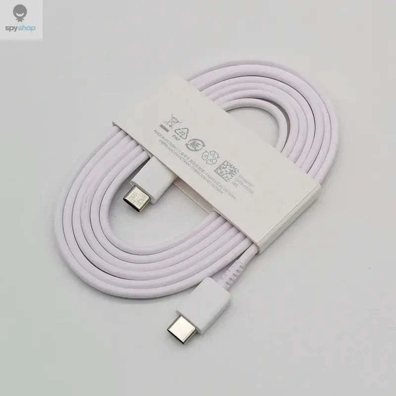 Samsung 45W Super Fast Charger – 45W PD PPS USB‑C Charger with Cable-Black-Add 1.8M Cable