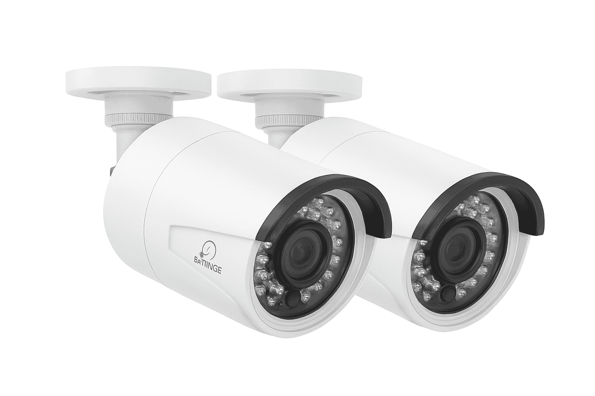 SANNCE 4K 8MP PoE IP Security Camera 2-Pack, Weatherproof-CZECH REPUBLIC