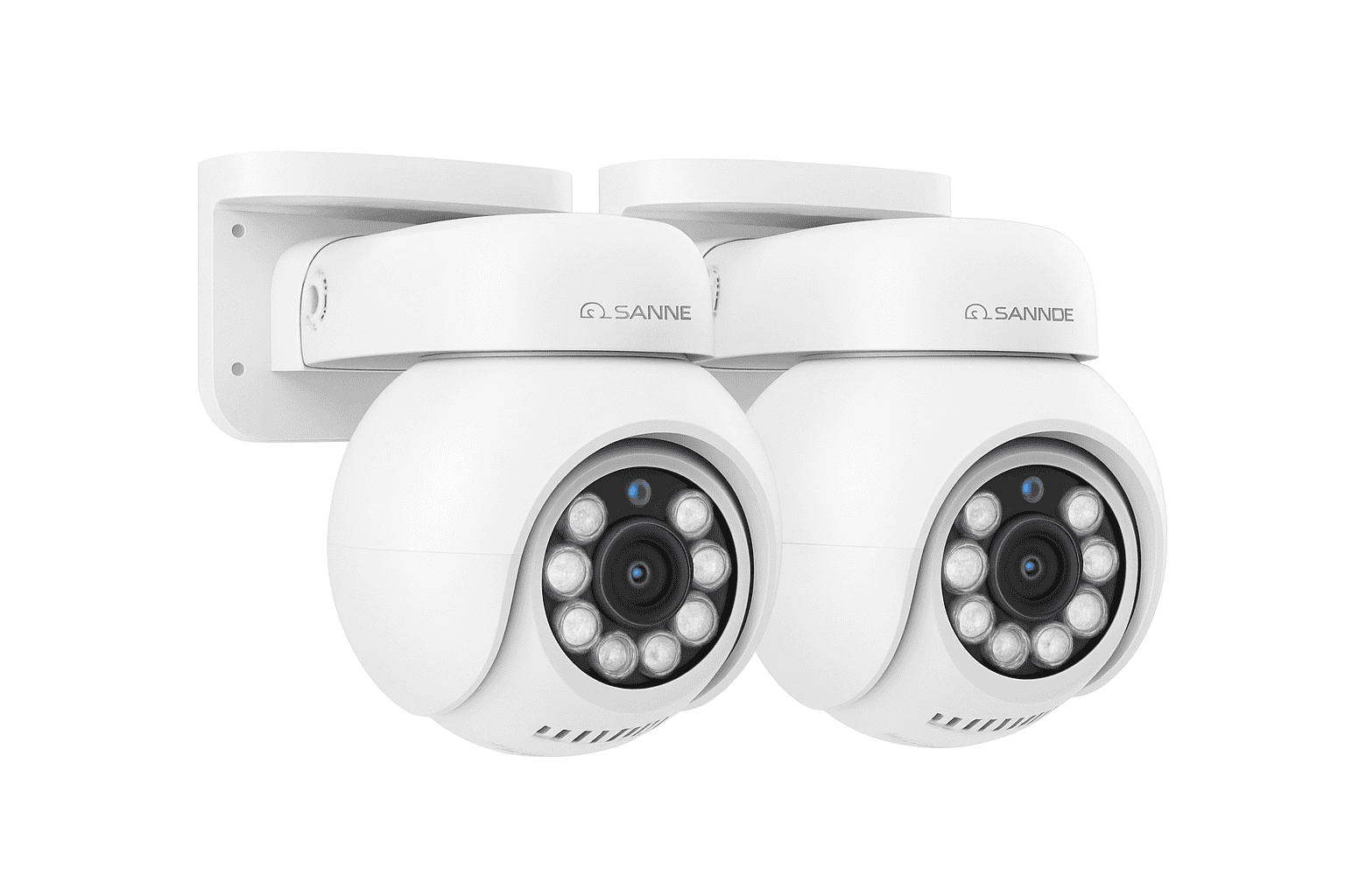 SANNCE 4K PoE Security Camera with Audio, Night Vision, IP66-1Pc Camera / spain
