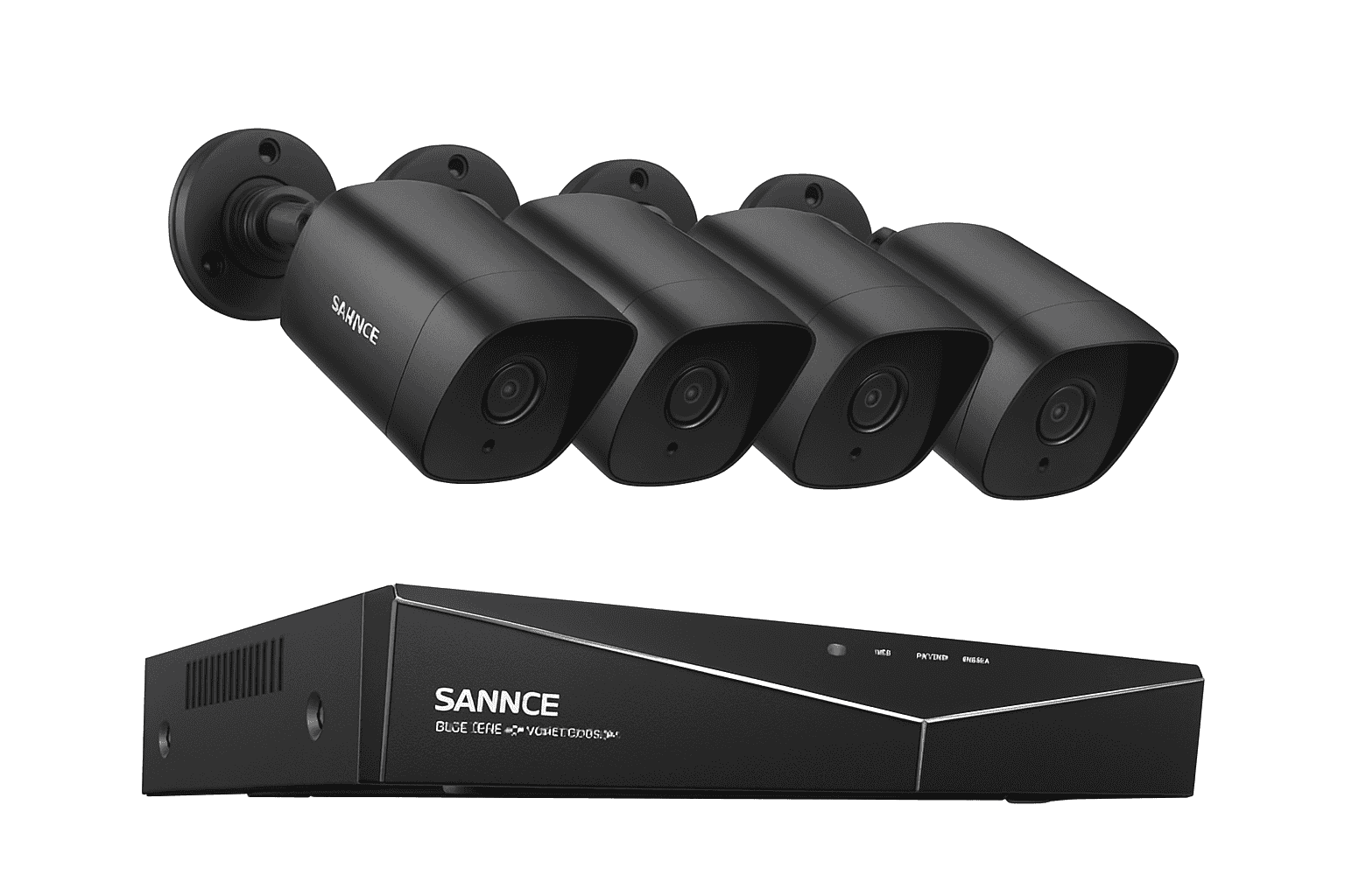 SANNCE 8CH Security CCTV System with 4 x 5MP Cameras-2T / spain